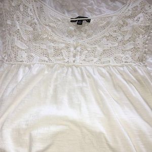 Ava & Grace Sleeveless Lace Top